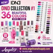 DND1 Collection 1 (Full Set 36 Colors 415 - 455) - Angelina Nail Supply NYC
