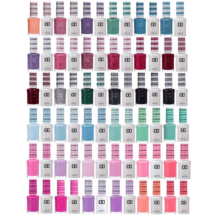 DND4 Collection #4 (Full Set 36 Colors #510 - #545) - Angelina Nail Supply NYC