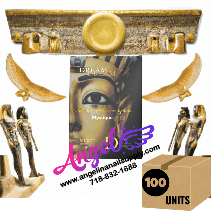Dream Dream Mystique Spa 4 in 1 Golden (box/100packs) - Angelina Nail Supply NYC