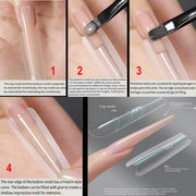 Dual Nail Form Extension Mold 15 sizes/240 pcs - Angelina Nail Supply NYC