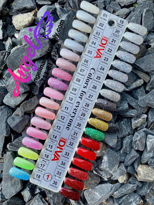 DV1 Collection Color Swatch Only - Angelina Nail Supply NYC