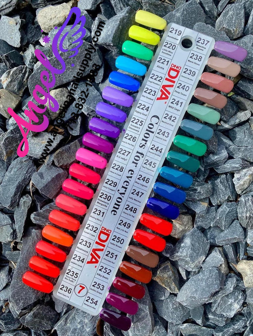 DV7 Collection Color Swatch Only - Angelina Nail Supply NYC