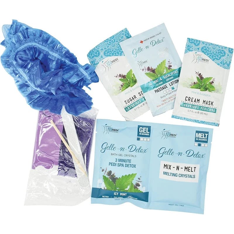 Gelle-n-Detox 10-in-1 pedicure kit - Angelina Nail Supply NYC