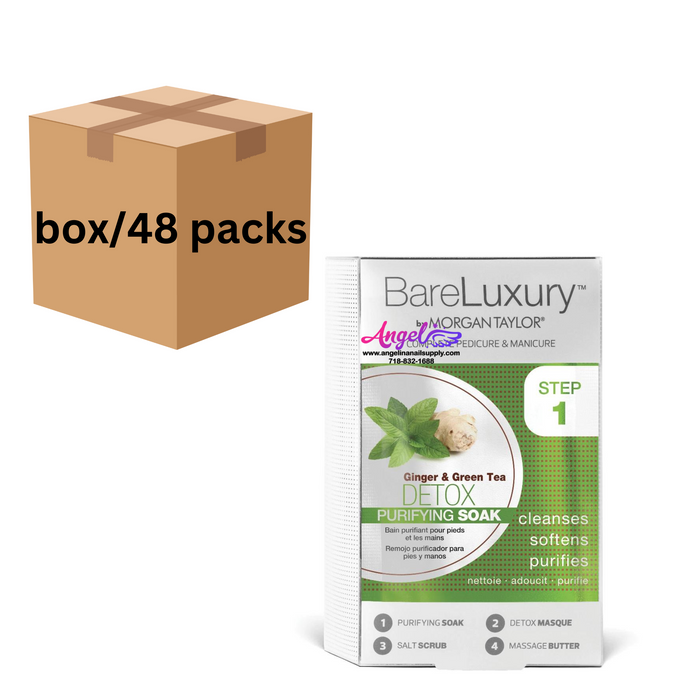 Bare Luxury 4 in 1 Spa | Box 48 pcs | Ginger & Green Tea