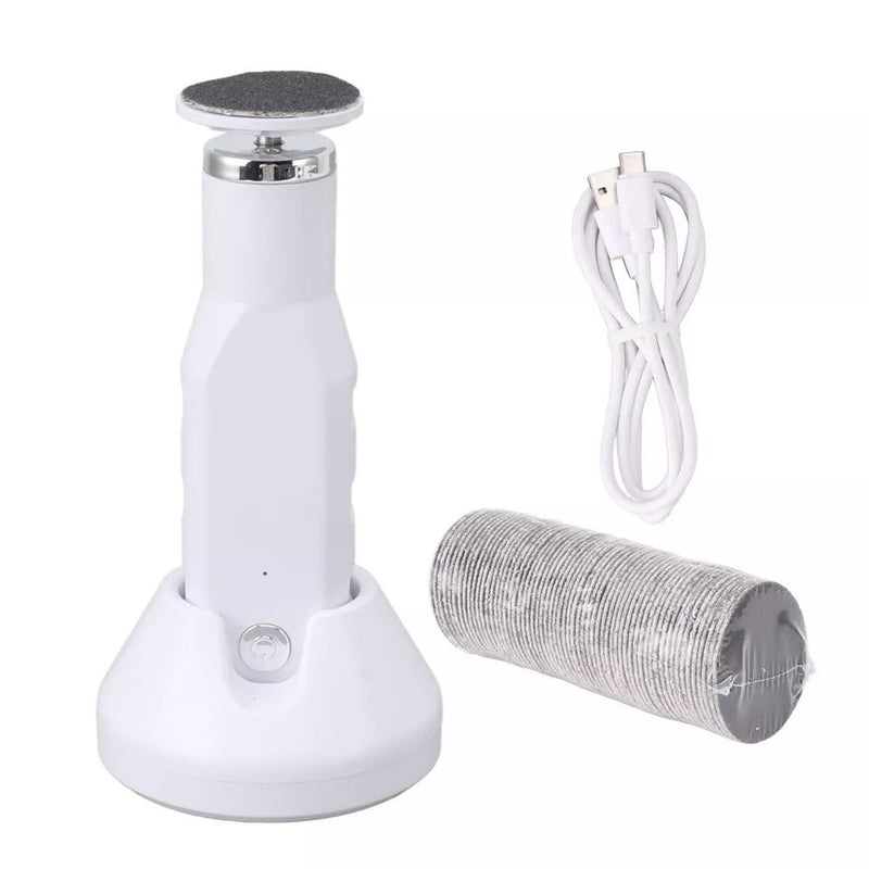Ionica Electric Foot File Callus Remover Rechargeable FCR03 - Angelina Nail Supply NYC