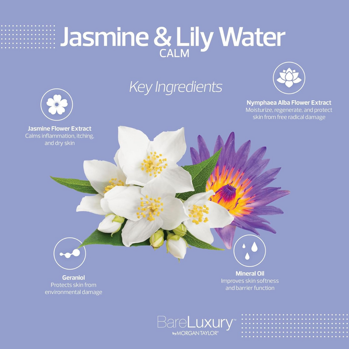 Bare Luxury 4 in 1 Spa | Box 48 pcs | Jasmine & Lily Water