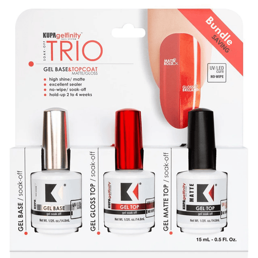 Kupa Gel Coat Trio Bundle - Angelina Nail Supply NYC