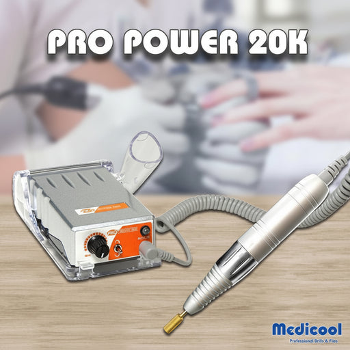 Medicool Pro Power 20K Rechargeable Filing Machine | Nail Drill - Angelina Nail Supply NYC