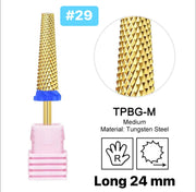 Nail Drill Bit - Metal Multi-Purpose Bit - 3/32 - Angelina Nail Supply NYC