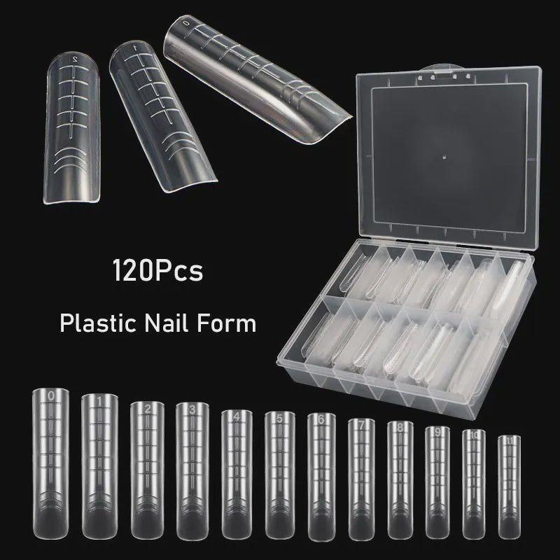 Nail Mold Forms For Poly Gel Extension Building - Angelina Nail Supply NYC