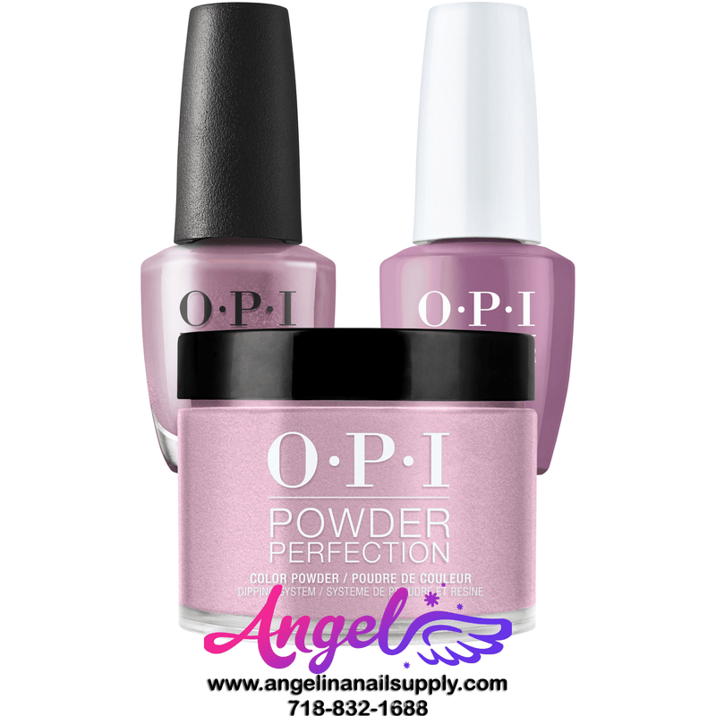 OPI 3in1 combo DP-GC-NL F016 Metallic Mic Drop - Angelina Nail Supply NYC