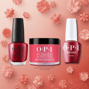 OPI 3in1 combo DP-GCT-NL L72 OPI RED - Angelina Nail Supply NYC