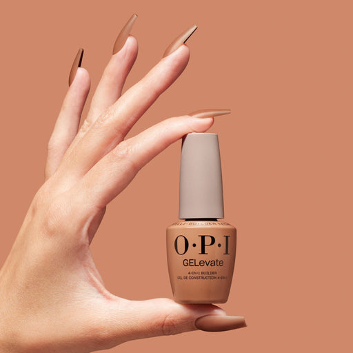OPI 4-in-1 Builder Gel BIB002 Dark Nude / Nude Sculpture - Angelina Nail Supply NYC