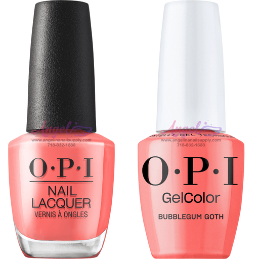 OPI Duo GC-NL F030 Bubblegum Goth - Angelina Nail Supply NYC