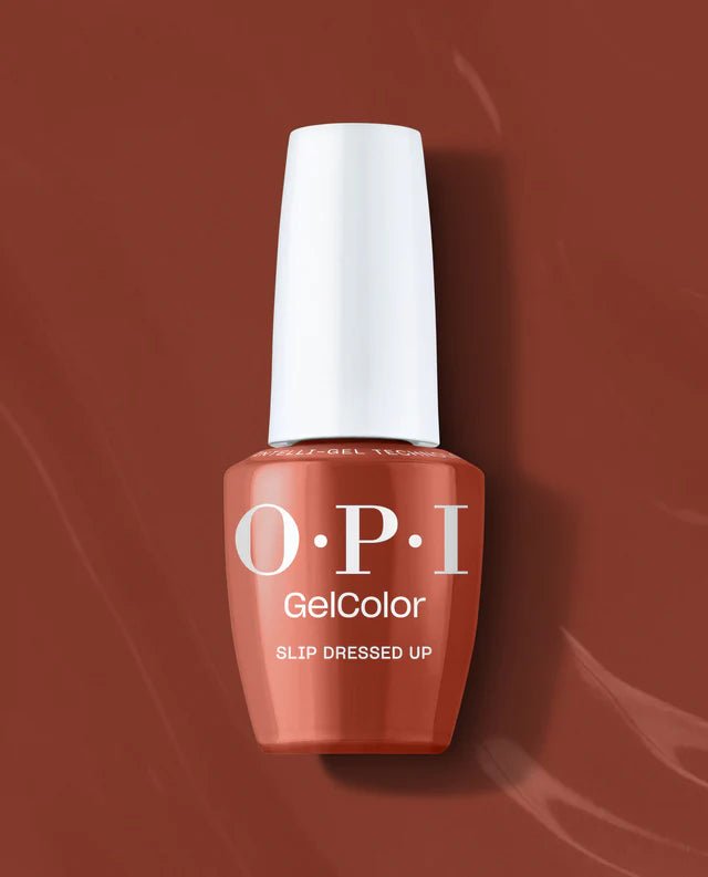 OPI Gel Color GCT F025 Slip Dressed Up - Angelina Nail Supply NYC