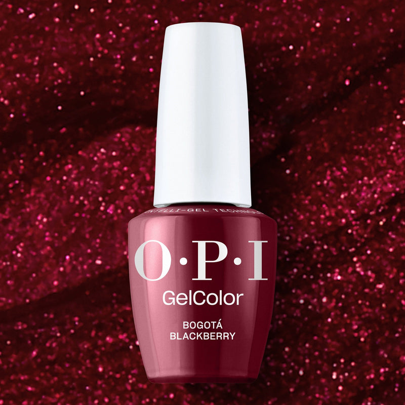 OPI Gel Color GCT F52 Bogotá Blackberry - Angelina Nail Supply NYC