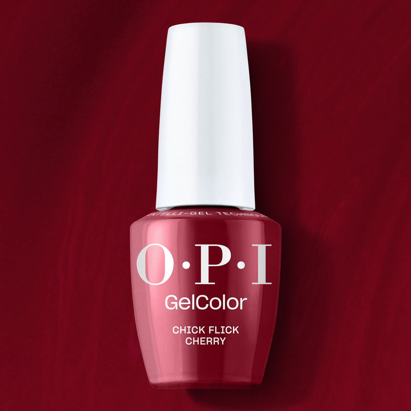OPI Gel Color GCT H02 Chick Flick Cherry - Angelina Nail Supply NYC
