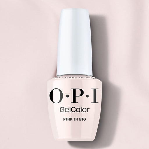 OPI Gel Color GCT S001 Pink in Bio - Angelina Nail Supply NYC