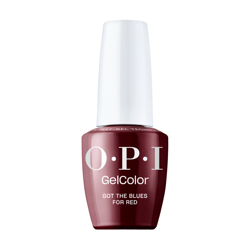 OPI Gel Color GCT W52 Got the Blues for Red - Angelina Nail Supply NYC