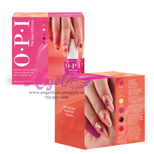 OPI Gel Color - The New OPIcons Collection 6 Colors 2| Spring 2026 - Angelina Nail Supply NYC