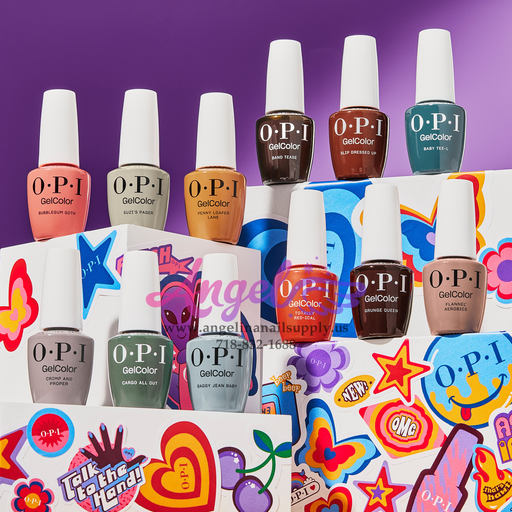 OPI Gel Color - What's Your Mani-tude? Collection 12 Colors & 1 Base Gel 1 Top Gel| Fall 2025 - Angelina Nail Supply NYC