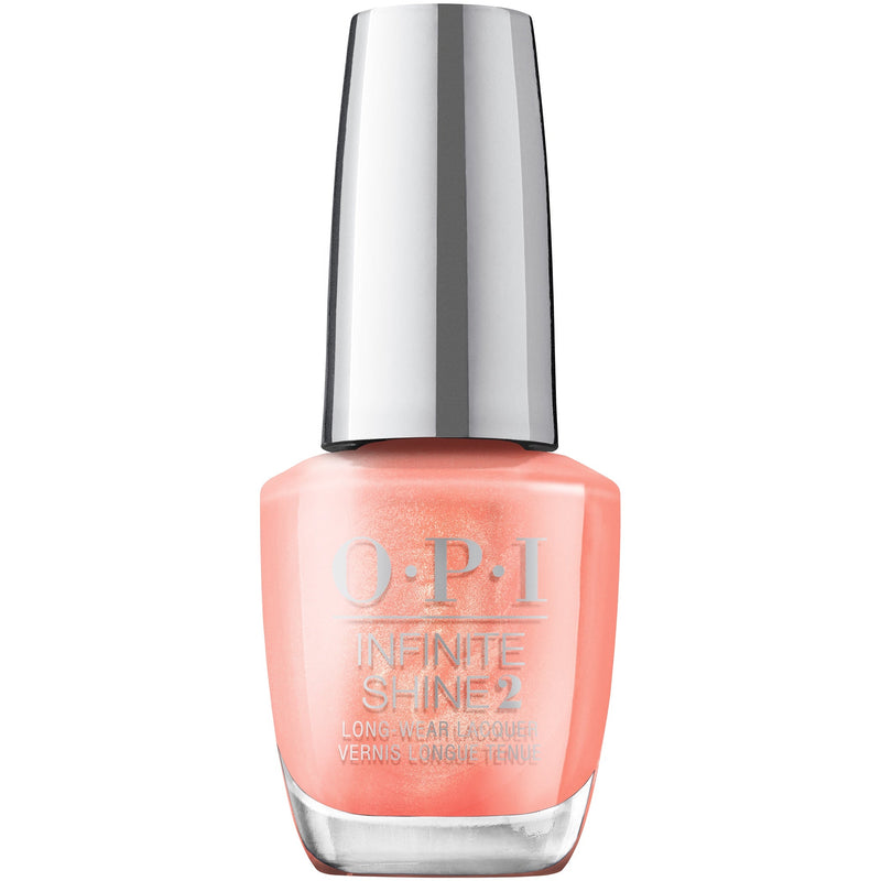 OPI Infinite Shine ISL S008 DATA PEACH - Angelina Nail Supply NYC