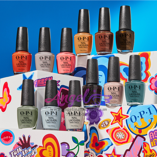 OPI Nail Lacquer - What's Your Mani-tude? Collection 12 Colors| Fall 2025 - Angelina Nail Supply NYC
