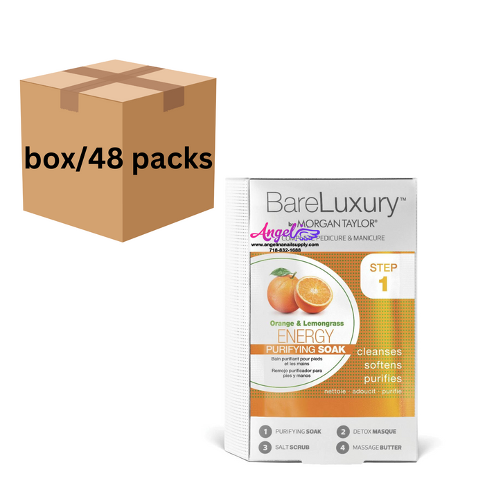 Bare Luxury 4 in 1 Spa | Box 48 pcs | Orange & Lemongrass