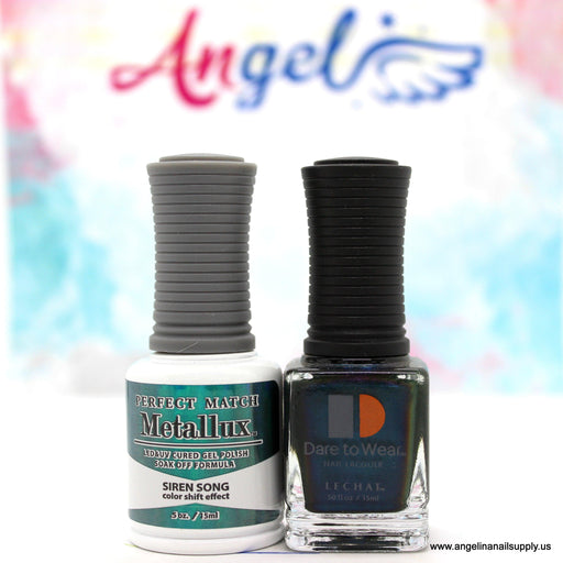 Perfect Match Gel Dou Metallux MLMS 12 SIREN SONG - Angelina Nail Supply NYC