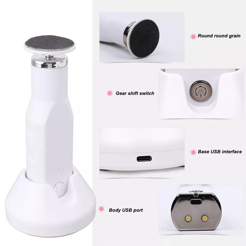 Máy giũa chân điện Ionica loại bỏ vết chai có thể sạc lại FCR03