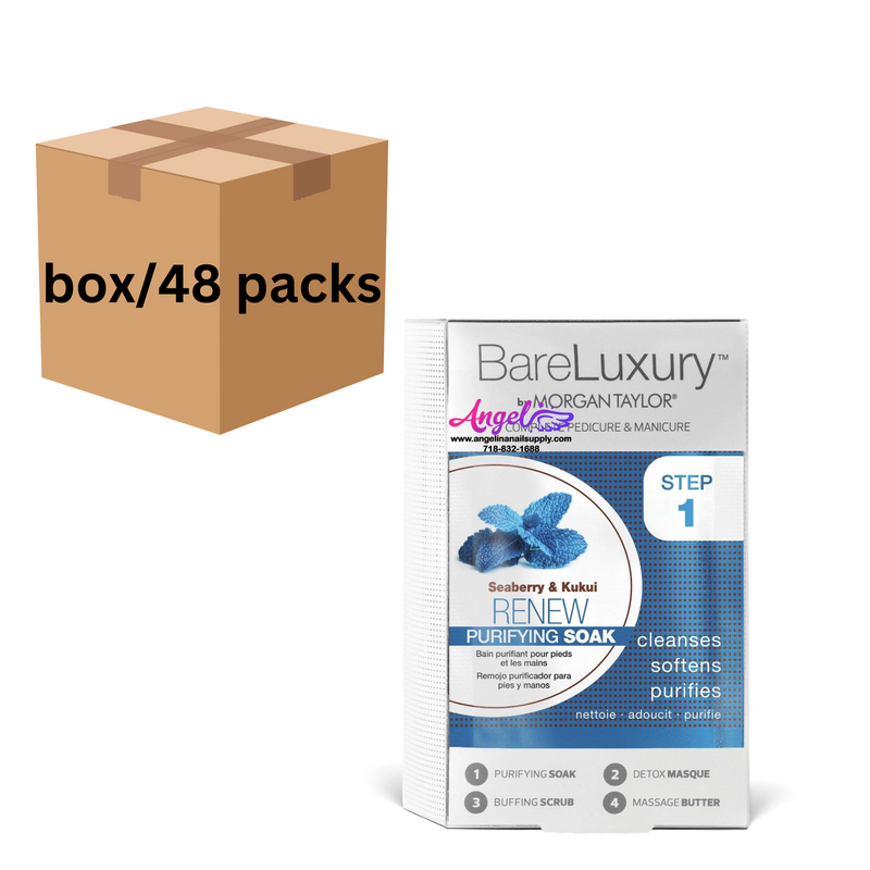 Spa Bare Luxury 4 trong 1 | Hộp 48 miếng | Seaberry &amp; Kukui