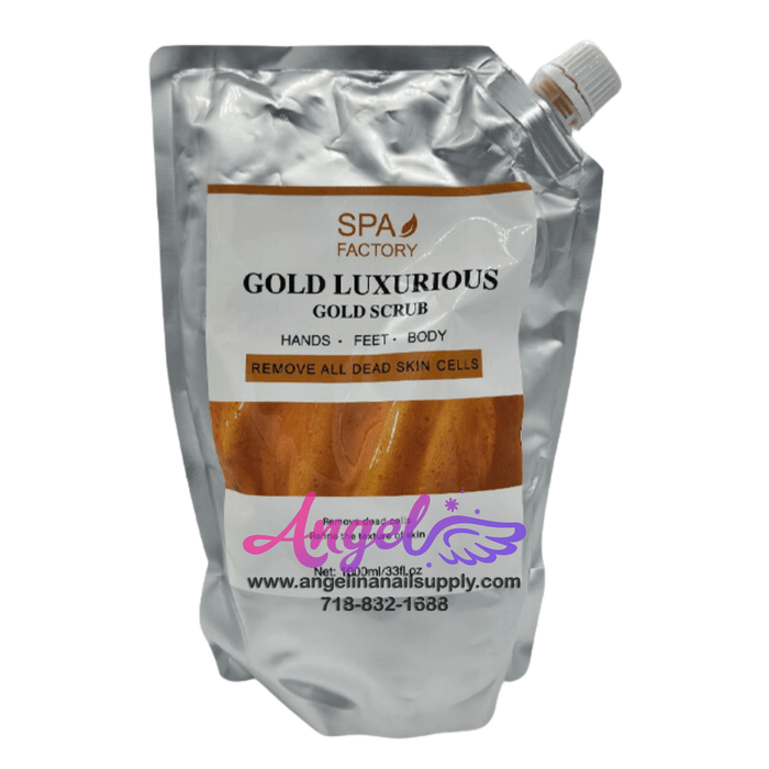 Spa Factory Gold Luxurious Golden Scrub - Angelina Nail Supply NYC