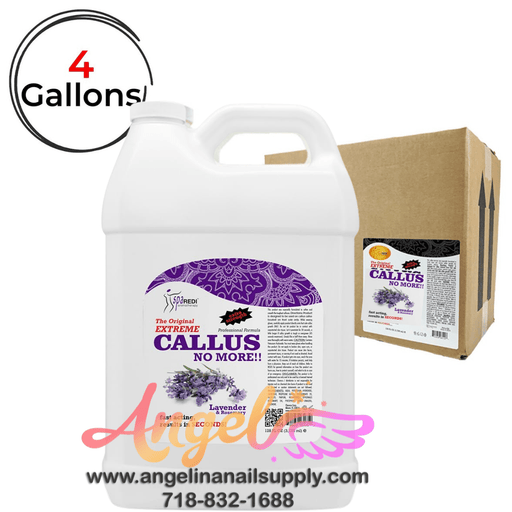 Spa Redi Callus Remover - Lavender & Rosemary (Box/4gal) - Angelina Nail Supply NYC