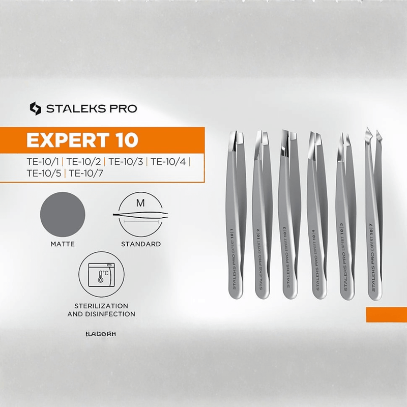 Staleks Eyebrow Tweezers - Angelina Nail Supply NYC