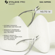 Staleks Pro Nail Nippers - Angelina Nail Supply NYC