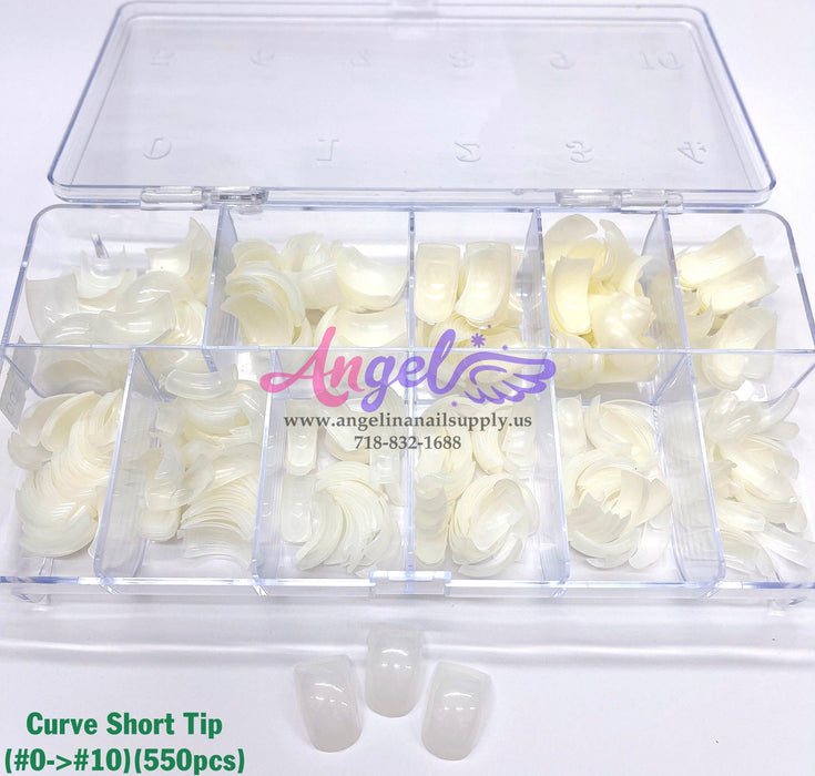 Tip in Box - Mix Style - Angelina Nail Supply NYC