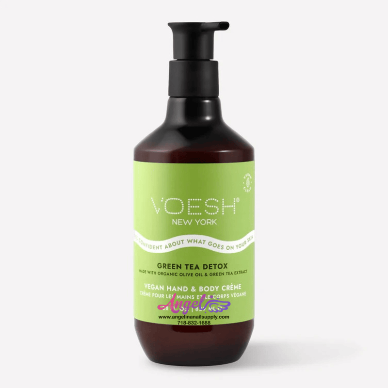 Voesh Green Tea Detox Vegan Body & Hand Creme 28 Fl.Oz. - Angelina Nail Supply NYC