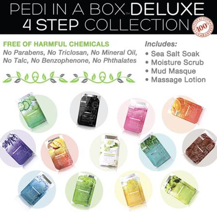 Voesh - Pedi in a Box 4 Steps Vitamin Recharge (box/50pcs)