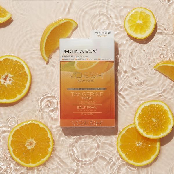 Voesh - Pedi in a Box 4 Steps Tangerine Twist (box/50pcs)