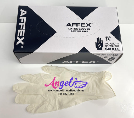 Affex Latex Glove - Powder Free - Angelina Nail Supply NYC