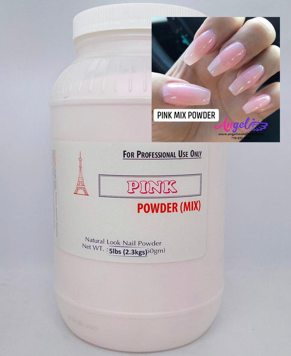 Amy Acrylic Powder Pink Mix - Angelina Nail Supply NYC