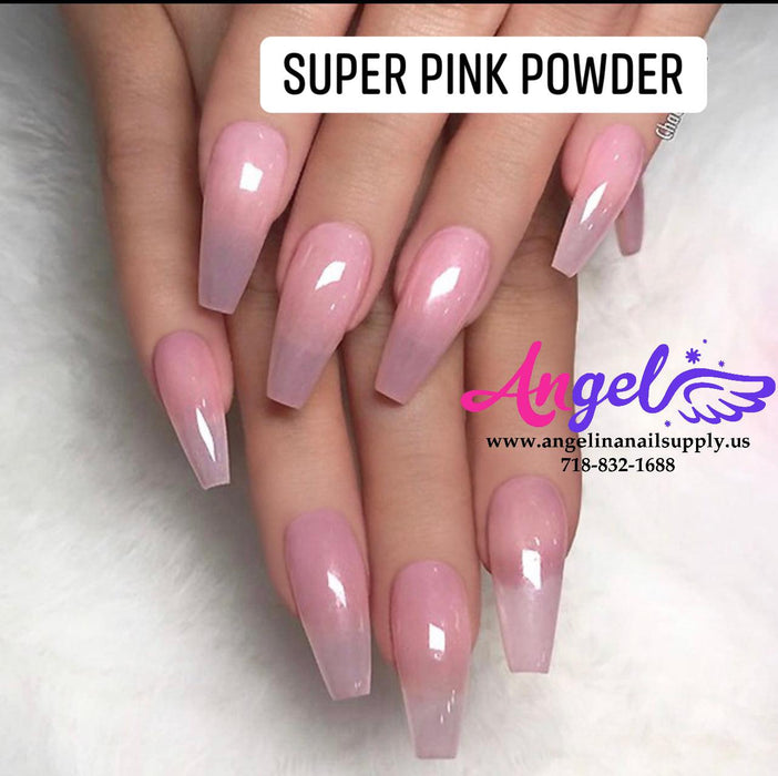 Amy Acrylic Powder Super Pink - Angelina Nail Supply NYC