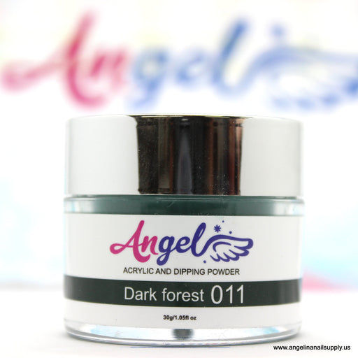 Angel Dip Powder D011 DARK FOREST - Angelina Nail Supply NYC