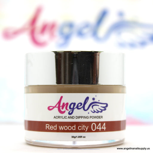 Angel Dip Powder D044 RED WOOD CITY - Angelina Nail Supply NYC