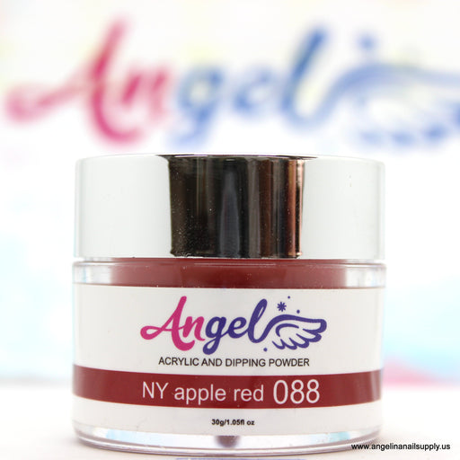Angel Dip Powder D088 NY APPLE RED - Angelina Nail Supply NYC