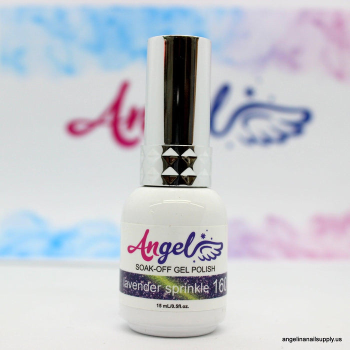 Angel Gel Cateyes 160 lavender sprinkle - Angelina Nail Supply NYC