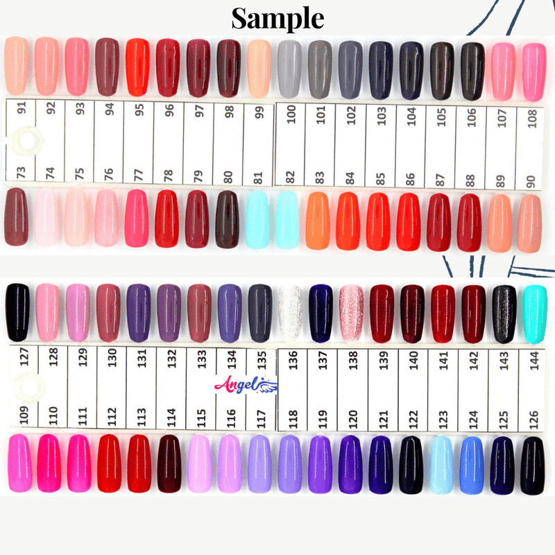 Angel Gel Color Dual ( 144 colors ) - Angelina Nail Supply NYC