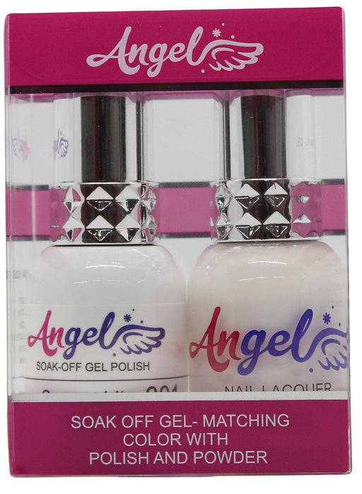 Angel Gel Duo G001 SNOW WHITE - Angelina Nail Supply NYC