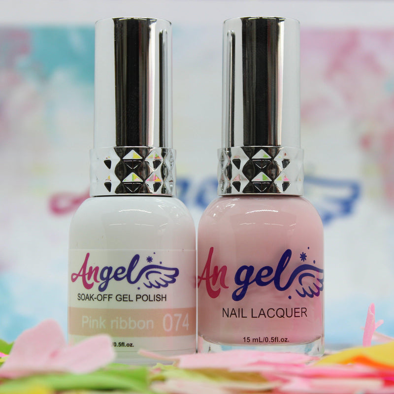 Angel Gel Duo G074 PINK RIBBON - Angelina Nail Supply NYC