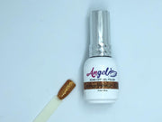 Angel Holo & Platinum 198 orange platinum - Angelina Nail Supply NYC